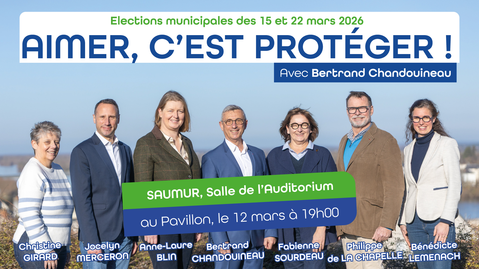 Réunion publique à Saumur